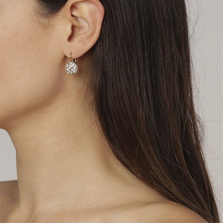 Dyrberg Kern Blost Gold Earrings - Crystal
